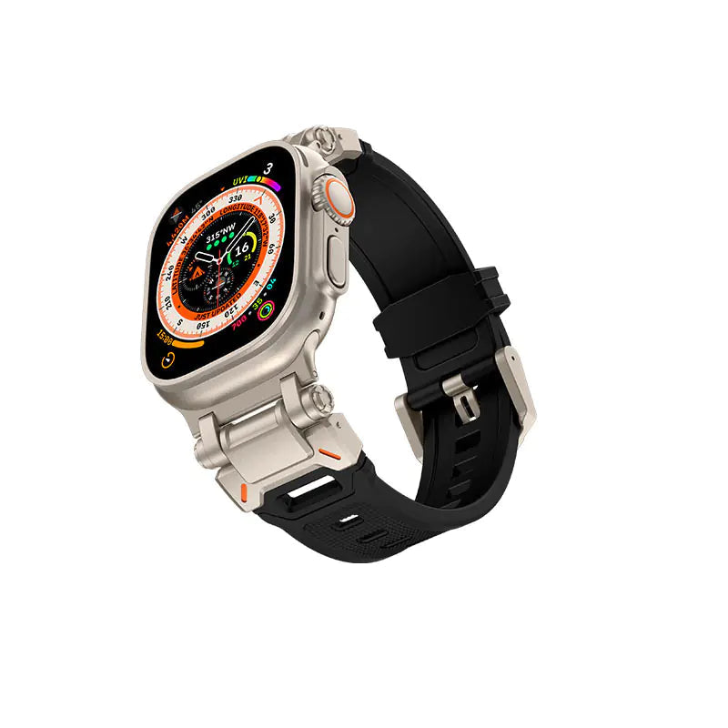 Ultra2 Titanium Steel + TPU Watch Strap Inaams