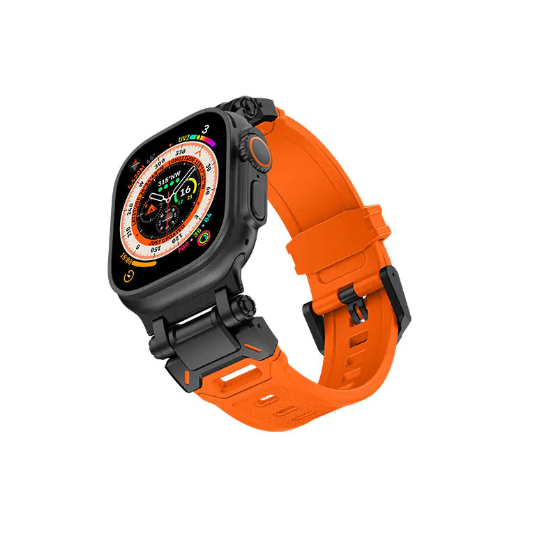 Ultra2 Titanium Steel + TPU Watch Strap Inaams