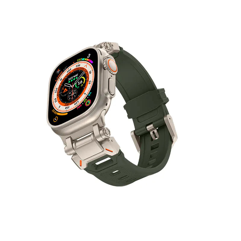 Ultra2 Titanium Steel + TPU Watch Strap Inaams