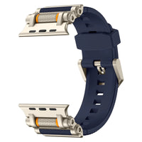 Silicone Gear Style Watch Band for Apple Watch Inaams