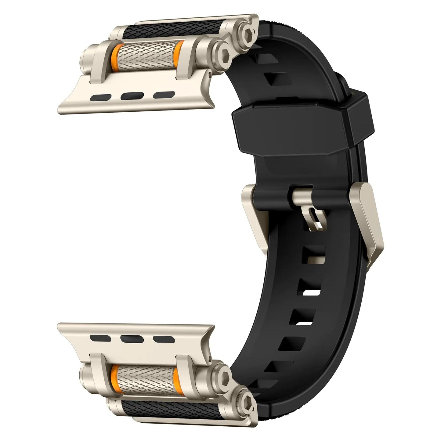 Silicone Gear Style Watch Band for Apple Watch Inaams