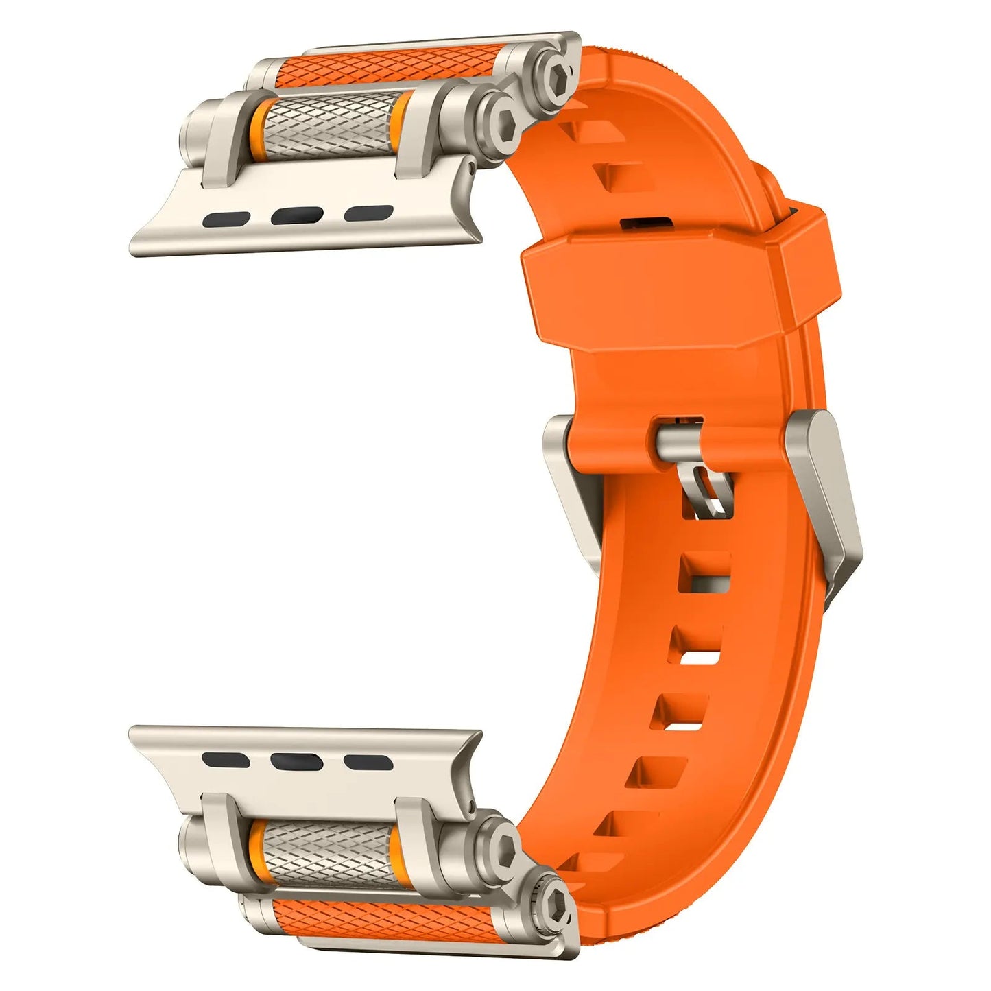 Silicone Gear Style Watch Band for Apple Watch Inaams