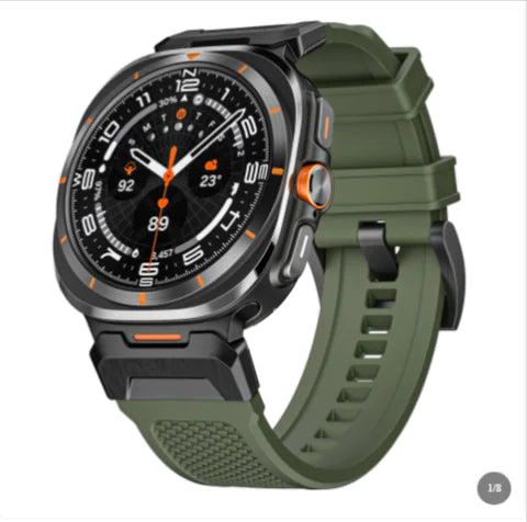 Special Forces Rubber Watch Band for Samsung Ultra 47mm Inaams