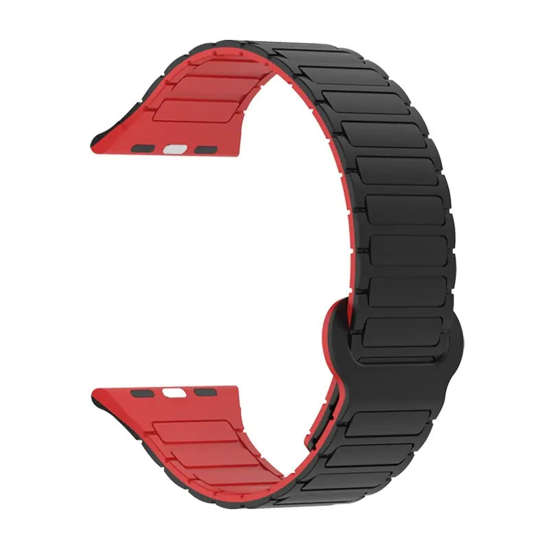 Dual-Tone Silicone Apple Watch Strap Inaams