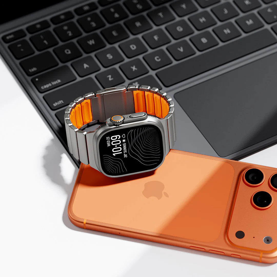 Ocean Titanium Band For Apple Watch Inaams