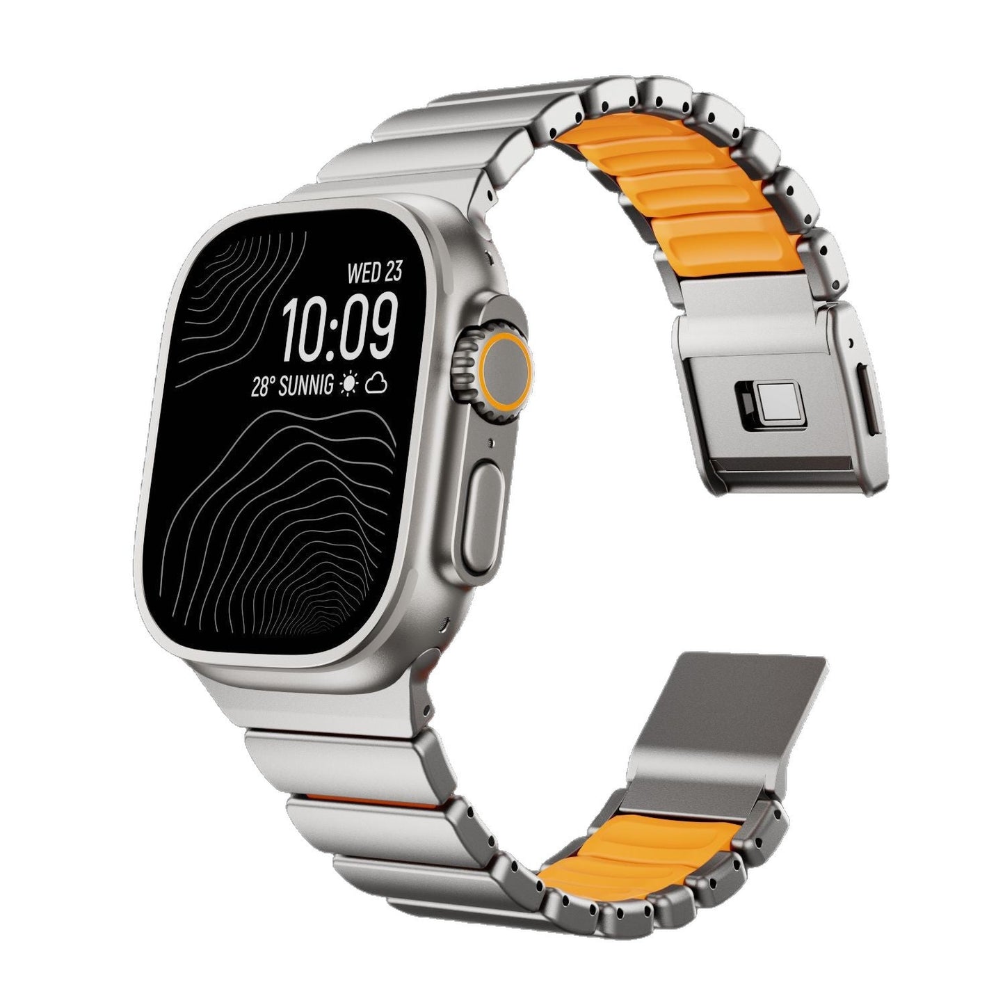 Ocean Titanium Band For Apple Watch Inaams