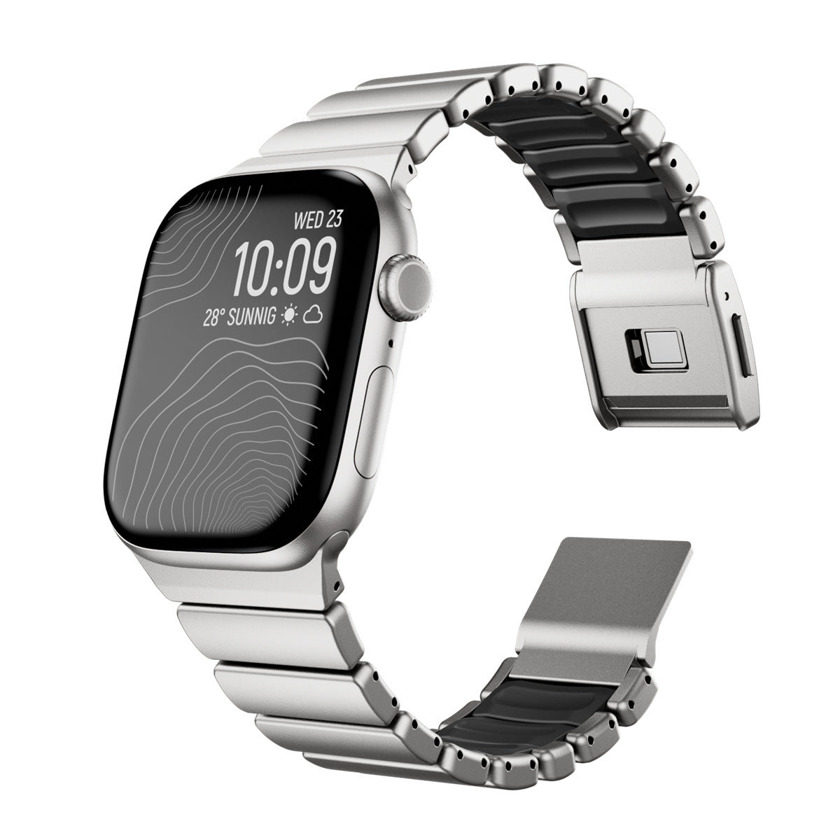 Ocean Titanium Band For Apple Watch Inaams