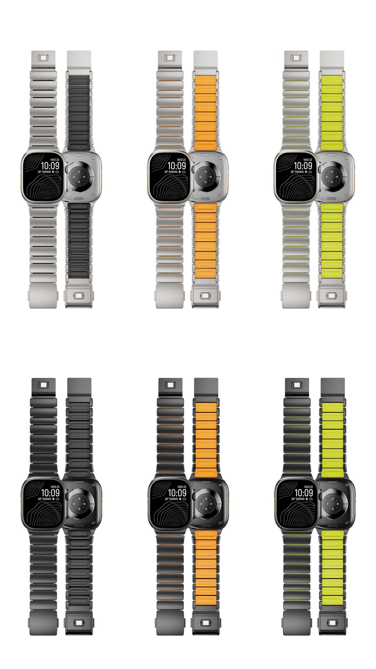Ocean Titanium Band For Apple Watch Inaams