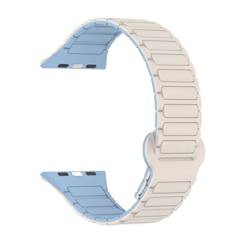 Dual-Tone Silicone Apple Watch Strap Inaams