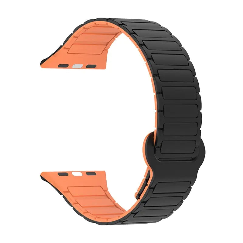 Dual-Tone Silicone Apple Watch Strap Inaams