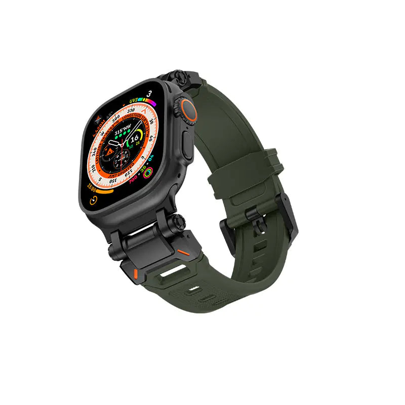Ultra2 Titanium Steel + TPU Watch Strap Inaams