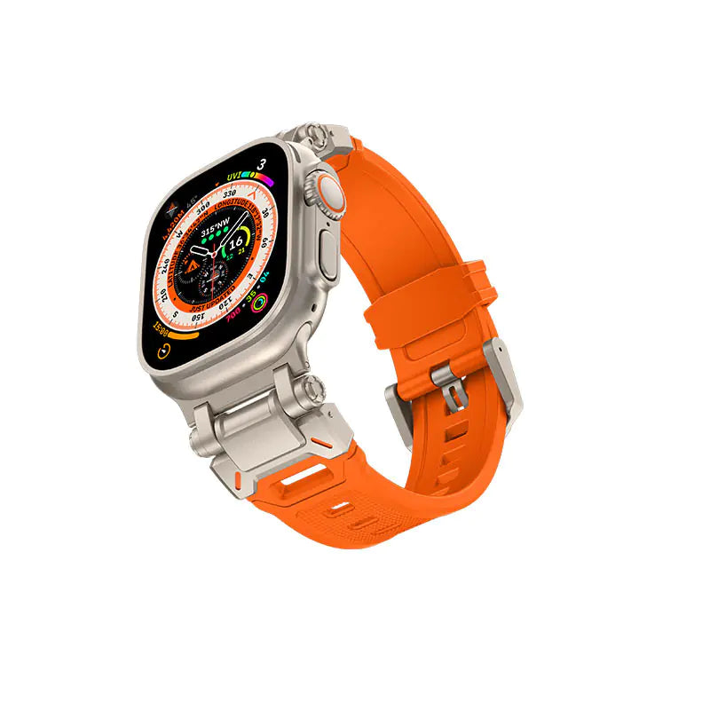 Ultra2 Titanium Steel + TPU Watch Strap Inaams