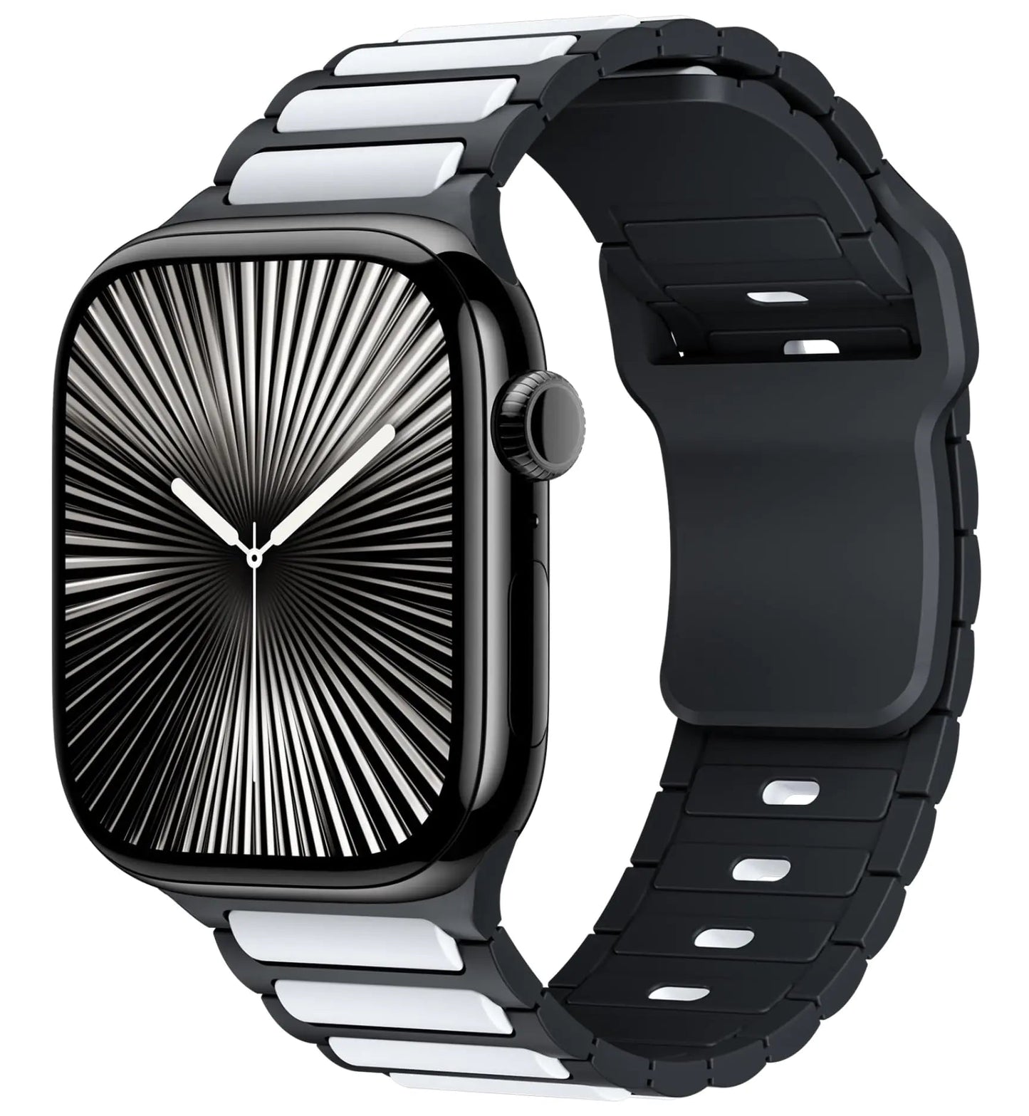 Sporty Silicone Strap for Apple Watch Inaams