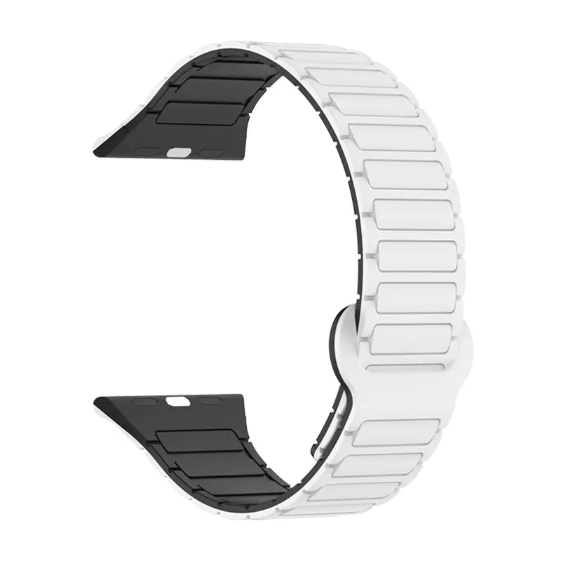Dual-Tone Silicone Apple Watch Strap Inaams
