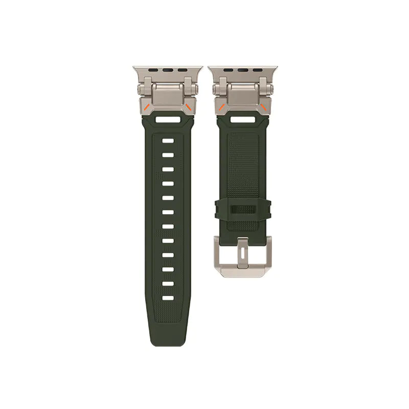 Ultra2 Titanium Steel + TPU Watch Strap Inaams