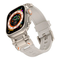 Ultra2 Titanium Steel + TPU Watch Strap Inaams