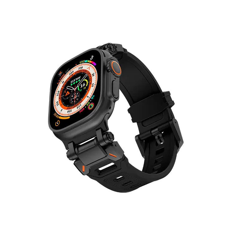 Ultra2 Titanium Steel + TPU Watch Strap Inaams