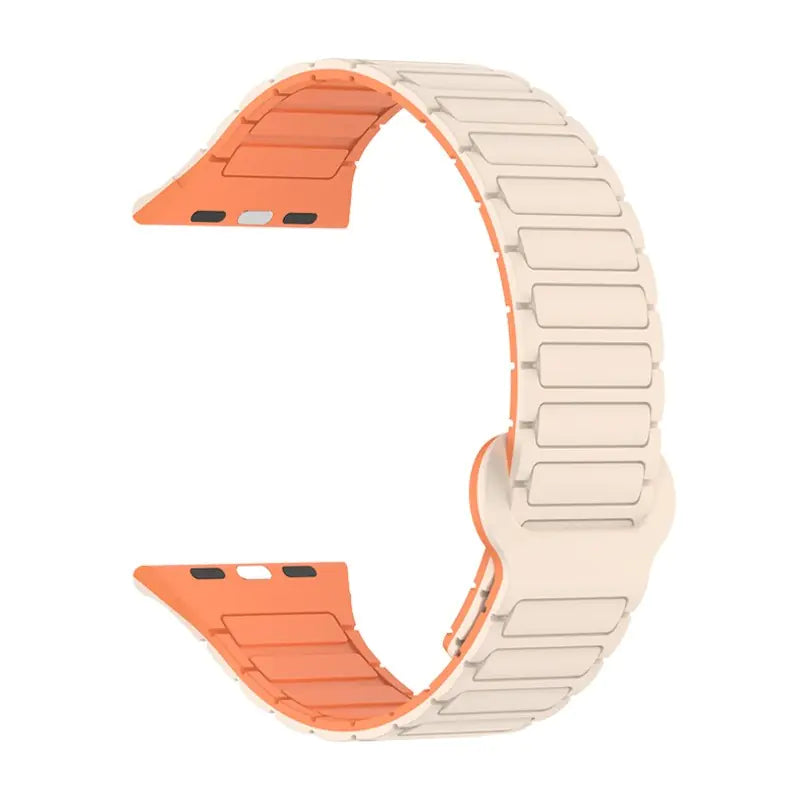 Dual-Tone Silicone Apple Watch Strap Inaams