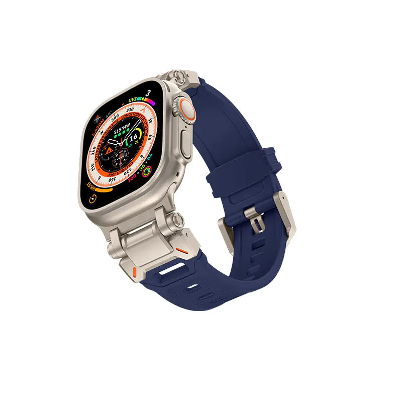Ultra2 Titanium Steel + TPU Watch Strap Inaams