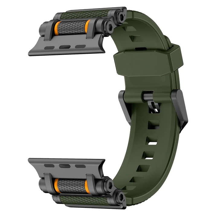 Silicone Gear Style Watch Band for Apple Watch Inaams