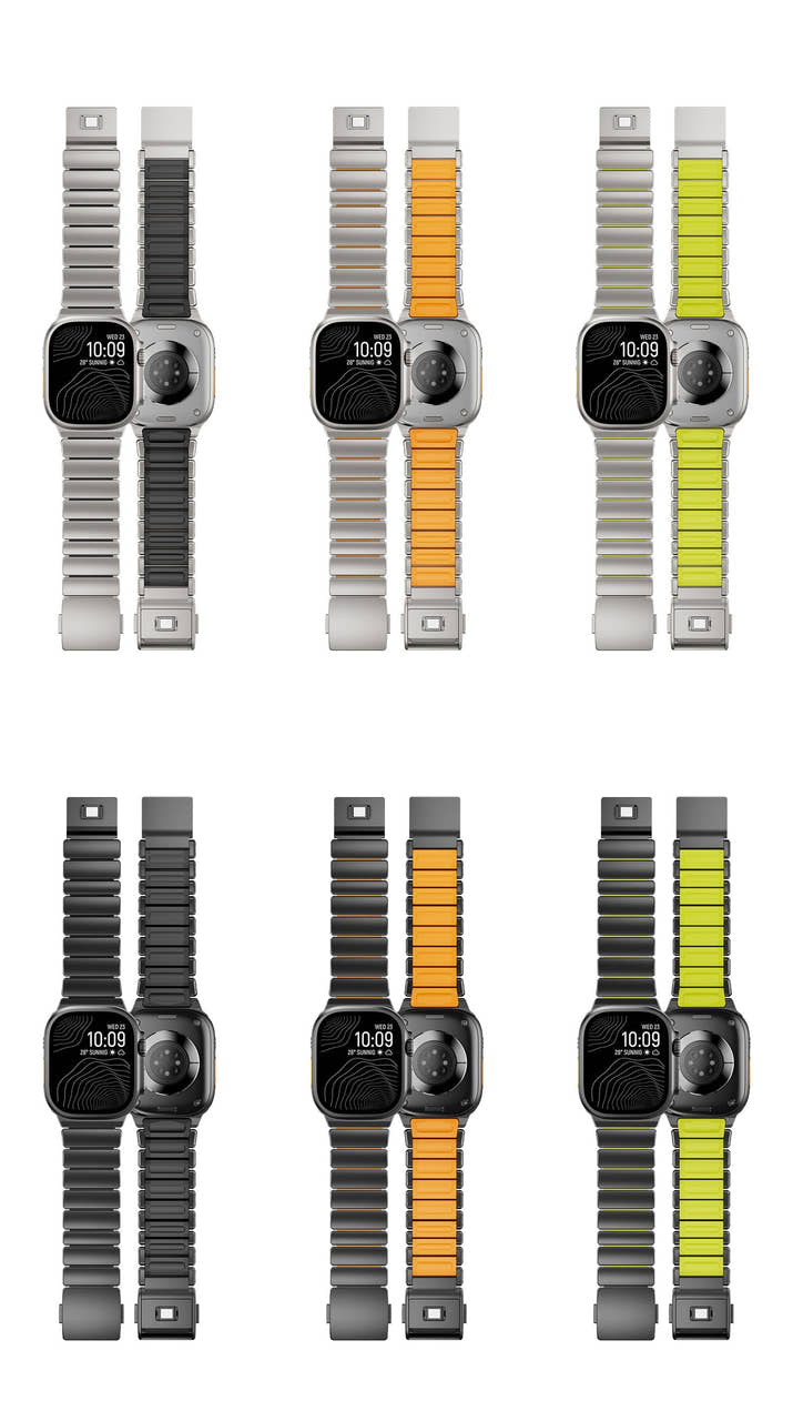 Ocean Titanium Band For Apple Watch Inaams