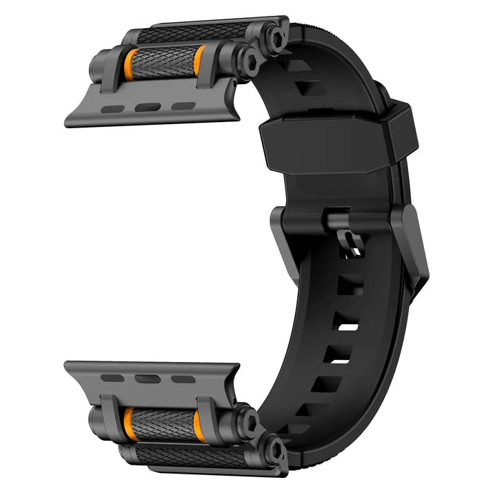 Silicone Gear Style Watch Band for Apple Watch Inaams