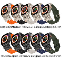 Ultra2 Titanium Steel + TPU Watch Strap Inaams