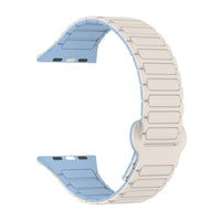 Dual-Tone Silicone Apple Watch Strap Inaams