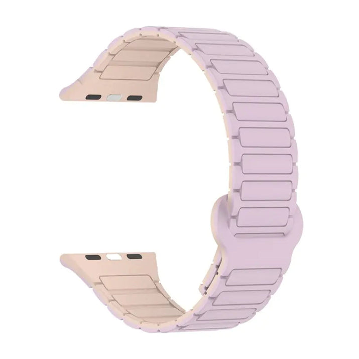 Dual-Tone Silicone Apple Watch Strap Inaams