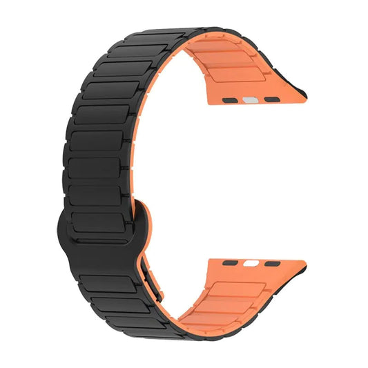 Dual-Tone Silicone Apple Watch Strap Inaams