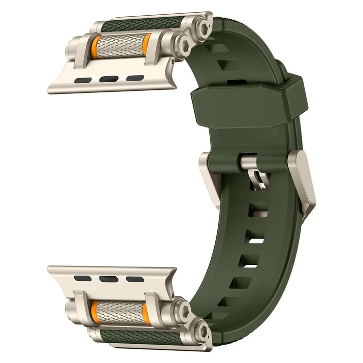 Silicone Gear Style Watch Band for Apple Watch Inaams