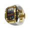 ILAZI Stylish Stainless Steel Enhancer for Apple Watch Ultra 1 & 2, 49mm Inaams