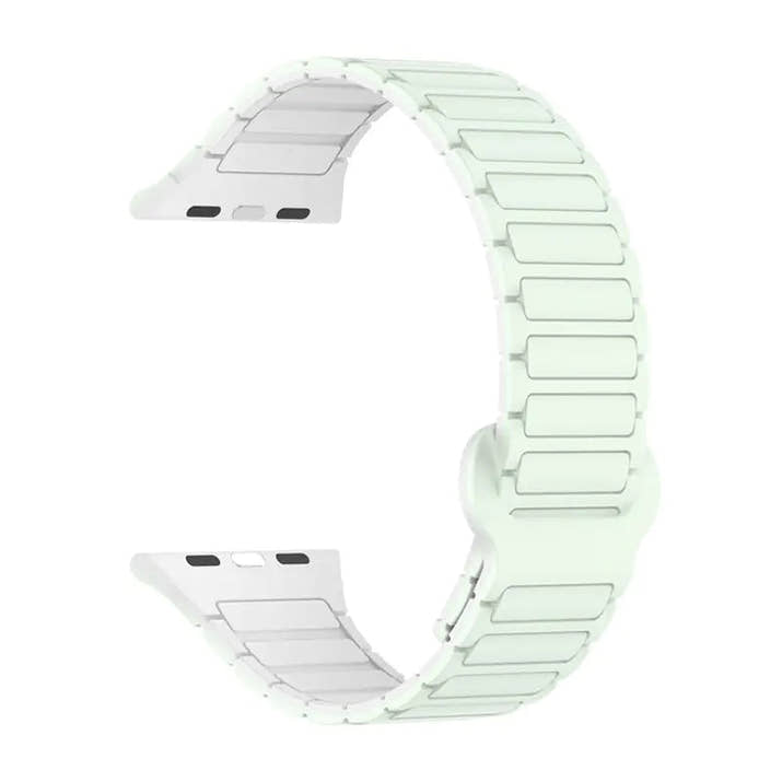 Dual-Tone Silicone Apple Watch Strap Inaams