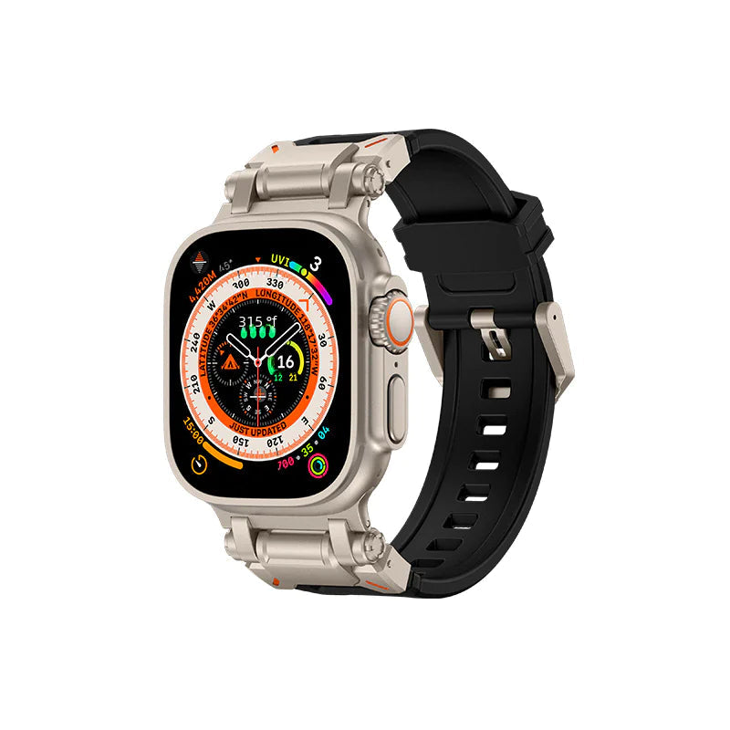 Ultra2 Titanium Steel + TPU Watch Strap Inaams