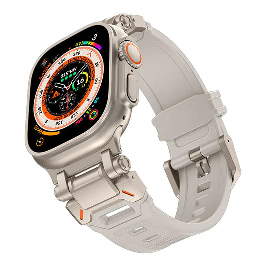 Ultra2 Titanium Steel + TPU Watch Strap Inaams