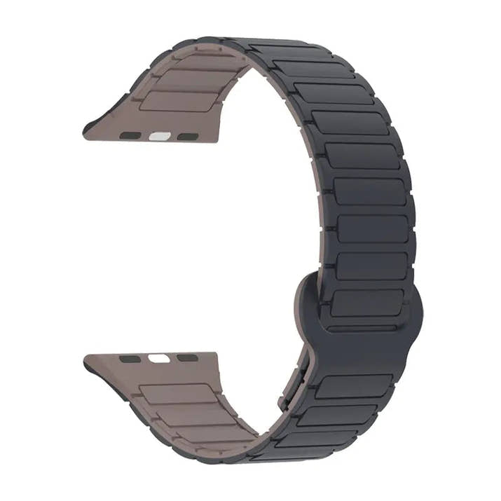 Dual-Tone Silicone Apple Watch Strap Inaams